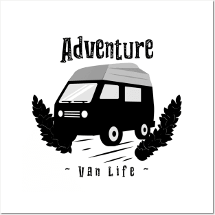 Van Life Adventure Posters and Art